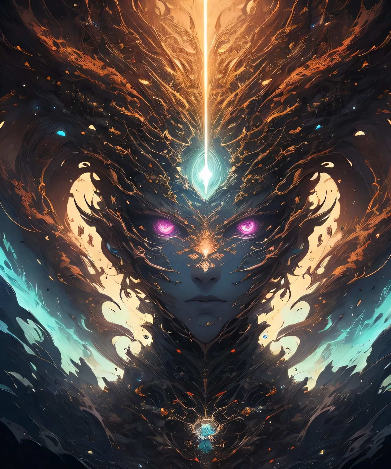 a fantastical transmutation, highly detailed, cinematic composition, intricate machinery, organic forms, glowing energy, ethereal lighting, dramatic atmosphere, vibrant colors, seamless integration, surreal and imaginative, cinematic quality, hyper detailed, award-winning digital art, stunning 8K resolution, masterpiece, photorealistic