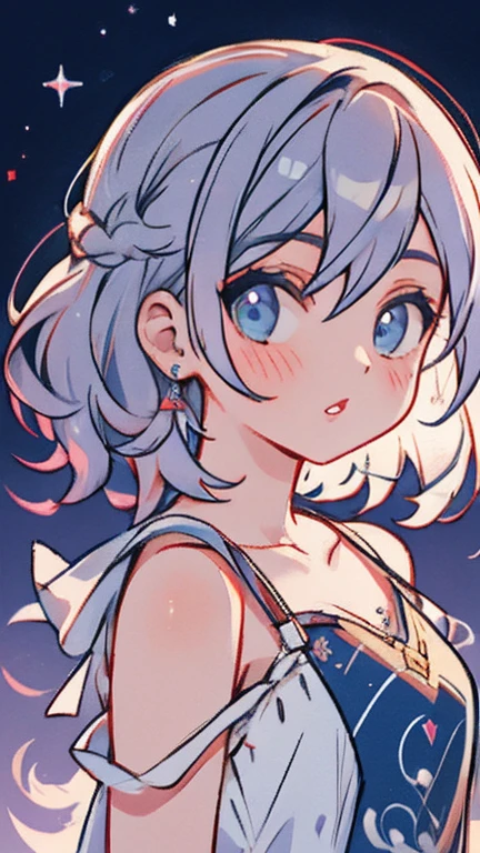 Nice ，cabelo escuro，pink lips，Vestindo uma camisa preta，Paleta pastel estilo Aurora Punk，an anime illustration of her face，gifs animados，hand drawn animation，Captivating sketches，Suave e brilhante，romantismo nebuloso，estilo superplano,Fundo branco - ar 1:1 - New expression of 5 styles - 50，decote，(seios grandes，The straps slip)