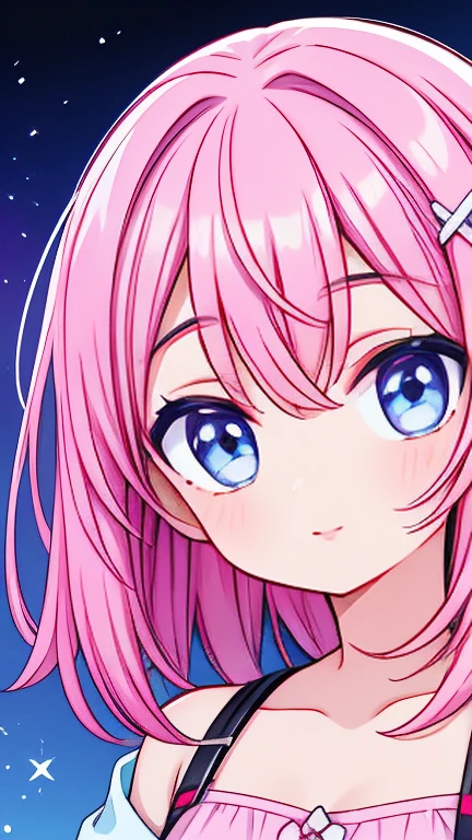 Nice ，cabelo escuro，pink lips，Vestindo uma camisa preta，Paleta pastel estilo Aurora Punk，an anime illustration of her face，gifs animados，hand drawn animation，Captivating sketches，Suave e brilhante，romantismo nebuloso，estilo superplano,Fundo branco - ar 1:1 - New expression of 5 styles - 50，decote，(seios grandes，The straps slip)