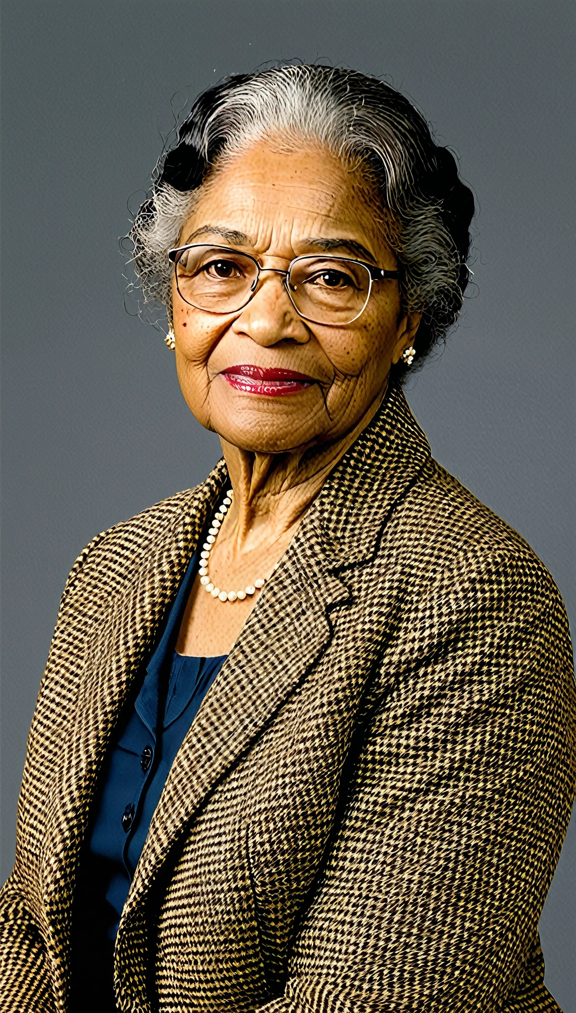 Rosa Parks. An image similar to this image. A white background.