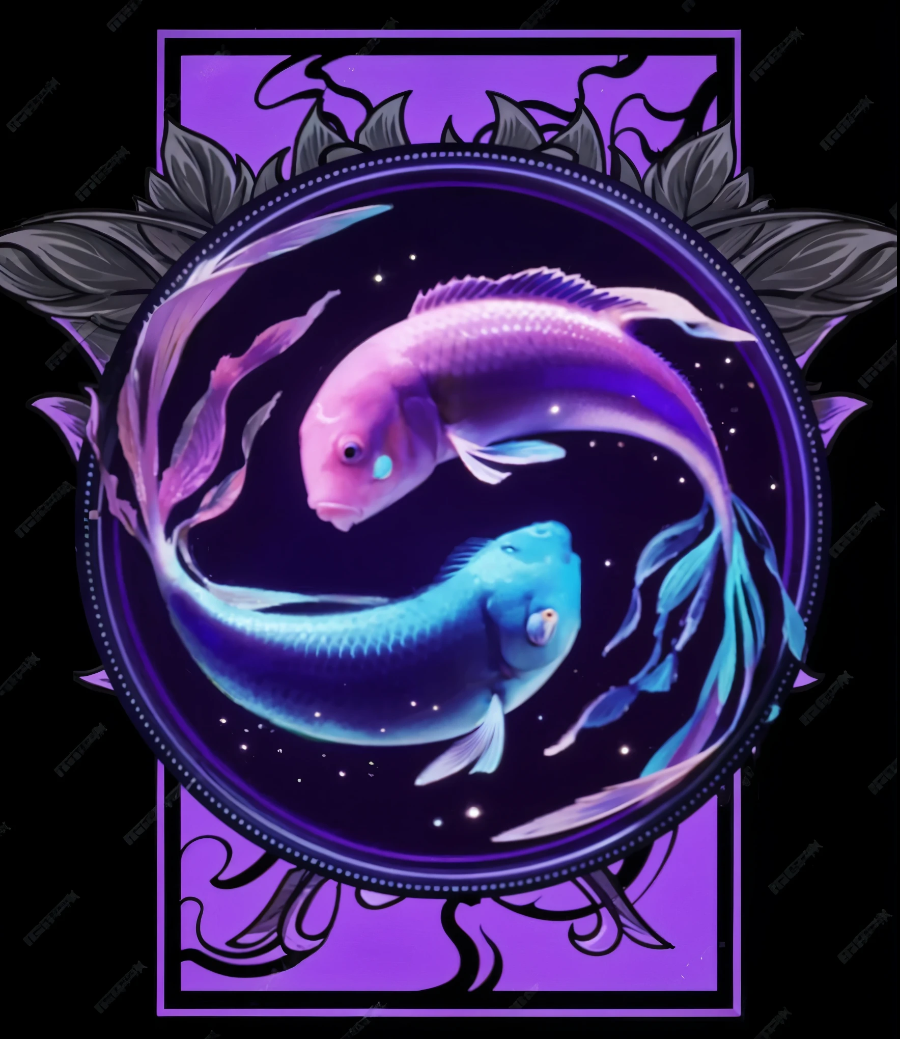 Make the fish beautiful