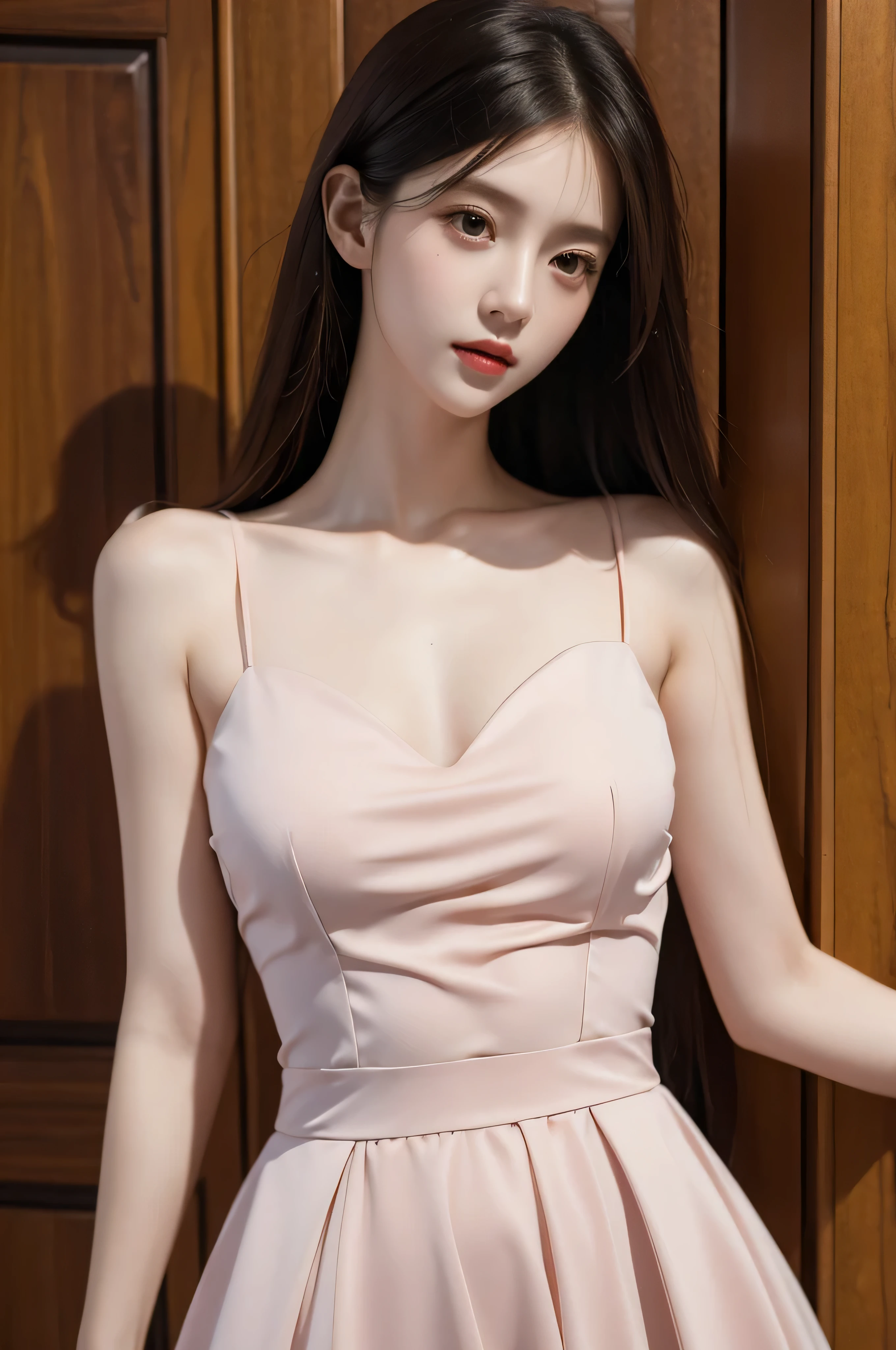 beautiful, masterpiece, best quality, Extremely detailed face,1 girl, Solitary,dress,whole body