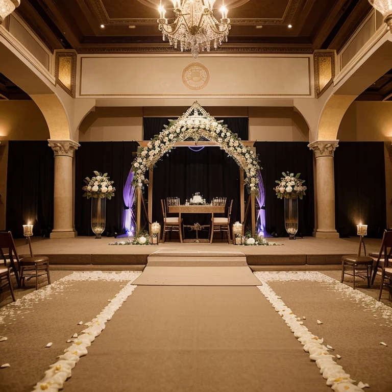 Generate a logo for an event venue where weddings and birthdays are celebrated, a luxurious place, hermoso y elegante y que se observe elnombre Bella Vita Events 