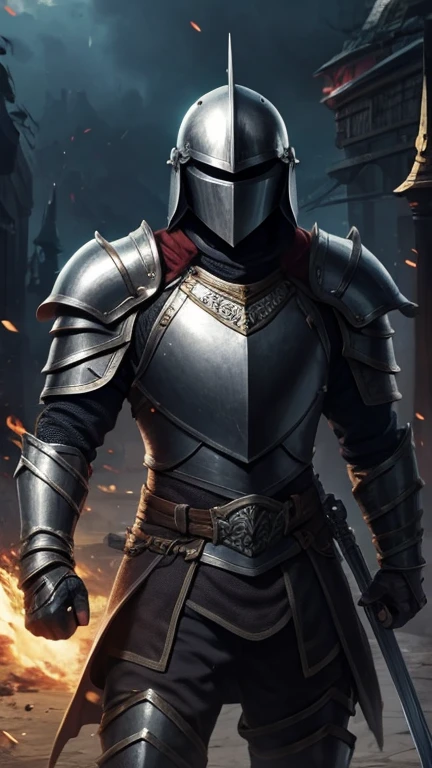 Without helmet,Armor,armor,gun,Swords,