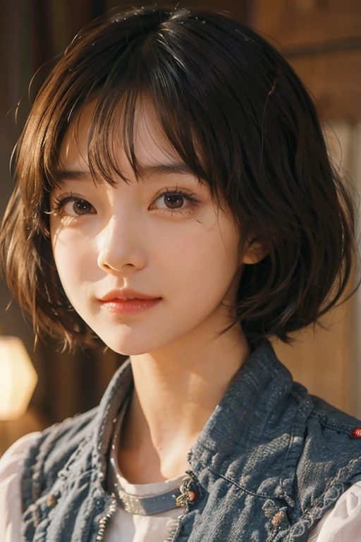 girl, Bobcut,痩せているgirl