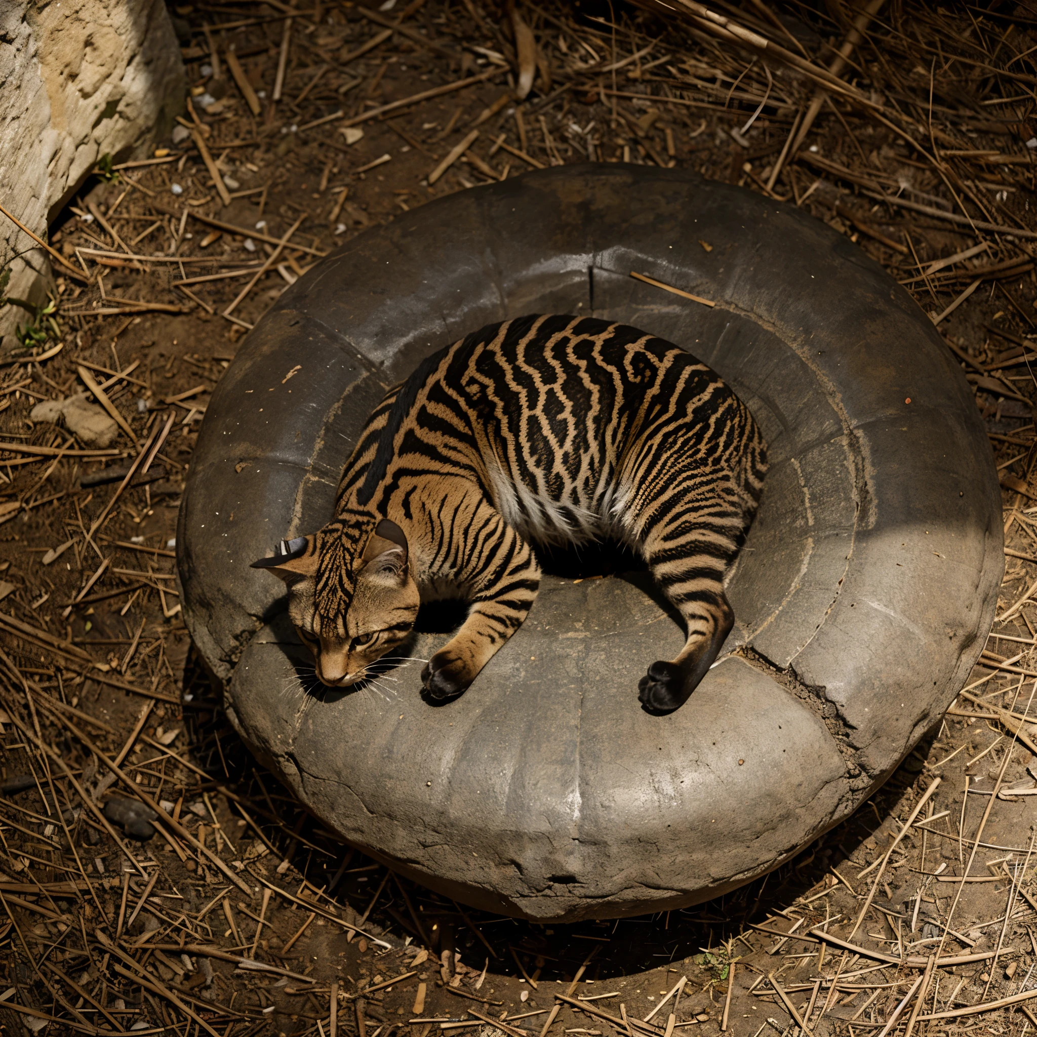 Gato guerrero acuario zodiacal 