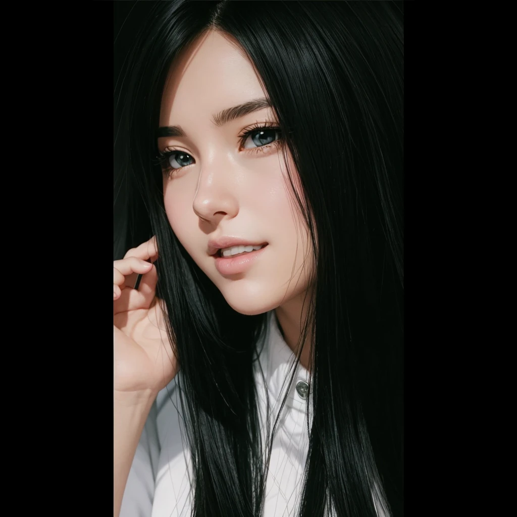(best-quality:0.8),, (best-quality:0.8), perfect anime illustration, extreme closeup portrait of a pretty woman walking through the city