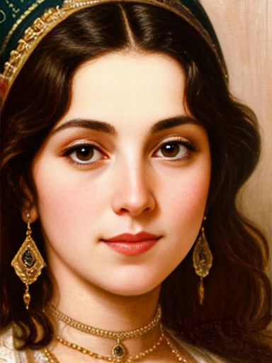 a woman Jew sephardi, focus on the face.