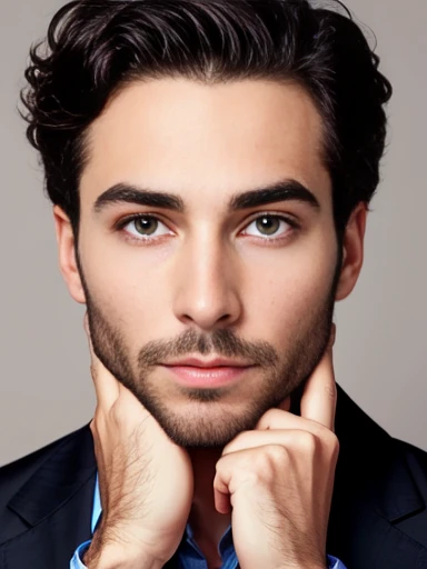 a man jew focus on the face.