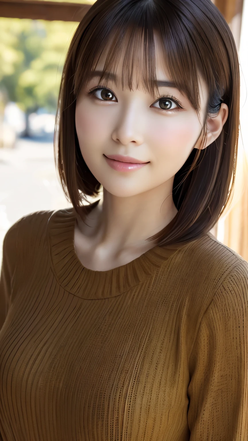 (Representative works:1.3)、(8k、Realistic、RAW Photos、Best image quality:1.4)、(30 year old mature woman)、Small face、Beautiful Face、(Realistic Face)、No makeup、Natural Makeup、light makeup、 (Dark brown hair)、Beautiful hairstyle、Realistic eyes、Beautiful details、 (Realisticな肌)、Beautiful Skin、 (Casual Fashion)、 Confused、 charm、超High resolution、Ultra-realistic、 High resolution、Golden Ratio