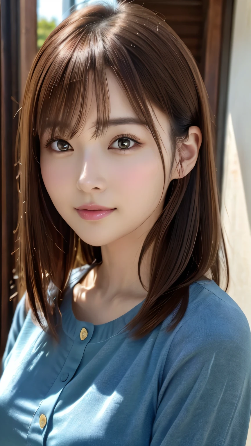 (Representative works:1.3)、(8k、Realistic、RAW Photos、Best image quality:1.4)、(30 year old mature woman)、Small face、Beautiful Face、(Realistic Face)、No makeup、Natural Makeup、light makeup、 (Dark brown hair)、Beautiful hairstyle、Realistic eyes、Beautiful details、 (Realisticな肌)、Beautiful Skin、 (Casual Fashion)、 Confused、 charm、超High resolution、Ultra-realistic、 High resolution、Golden Ratio