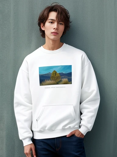 a man jodie green sweatshirt