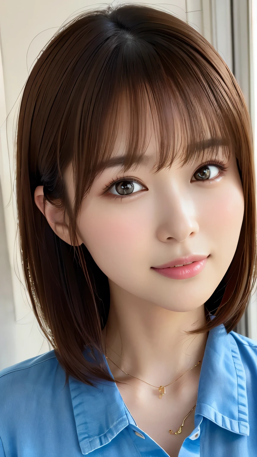 (Representative works:1.3)、(8k、Realistic、RAW Photos、Best image quality:1.4)、(30 year old mature woman)、Small face、Beautiful Face、(Realistic Face)、No makeup、Natural Makeup、light makeup、 (Dark brown hair)、Beautiful hairstyle、Realistic eyes、Beautiful details、 (Realisticな肌)、Beautiful Skin、 (Casual Fashion)、 Confused、 charm、超High resolution、Ultra-realistic、 High resolution、Golden Ratio