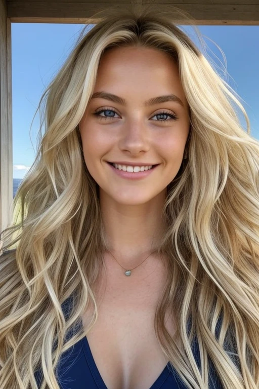 1 fille dans, 19 ans, Seulement, Long wavy hair, Colossal , long messy and windy blonde hair, camera facing down, à genoux sur le sol, regardant la caméra, demi sourire, bite your lip, cheveux blond, Tout le corps, (fond d'extremely detailed 8K display), soft lighting, High quality, Grains de films, Mise au point nette du Fujifilm XT3, f5.6, 50mm, high detail, Sharpness,(natural light), (attractive),pas de haut, Thick stripes, jupe noire pure, developer, Realistic, Un sexy