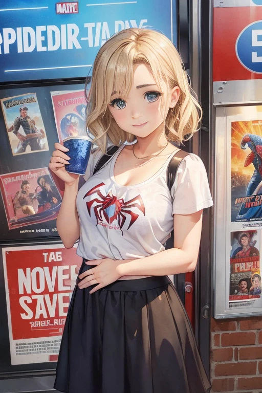 Hayden Panettiere、マーベルコミックの映画Poster、so beautiful、Movies about Spider-Man、sexy、whole body、Wearing a skirt、Premiere Date、Poster、belly buttonを突き出す、new york、She's wearing a ripped Spiderman suit、The suit is torn、Wearing a skirt、Red and black color scheme、dynamic、masterpiece、highest quality、Super detailed、Very detailed、Delicate and beautiful shine、Ultra-high resolution、Cinematic、break、breakドロップ、(Torn clothes:1.5)、(Wet clothes:1.4)、Bare shoulders、Real Rain、Wet Hair、belly button、Exposed Skin、sexyな肩を披露