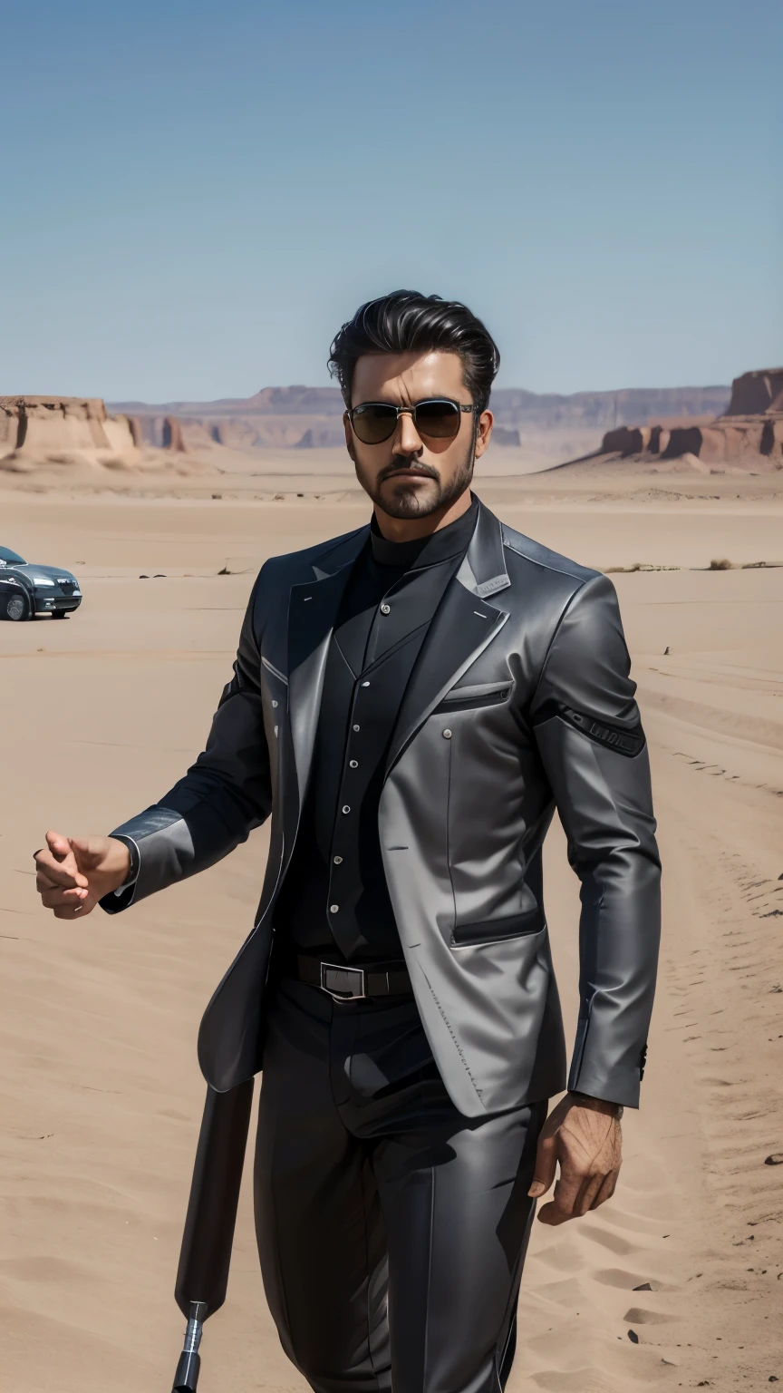 mera
(8k, best quality, masterpiece: 1.2), (best quality: 1), Duster, SUV car, suit style, reality suit with desert background, western style, silver color with black