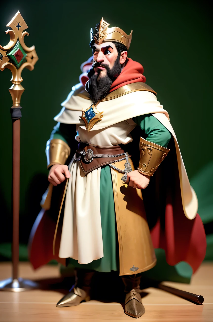um mago da era medieval ou feudalista