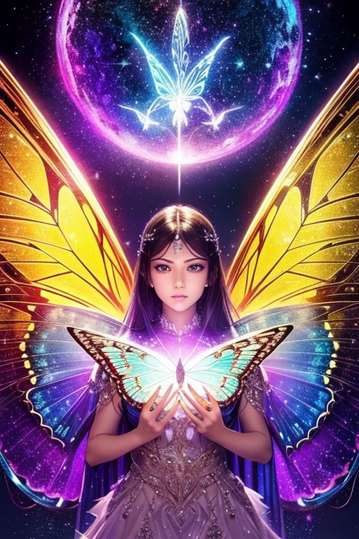 ASCIIangel worh butterfly wings
Vast galaxy eyes
Close up
Detailed
Intricate
Elegant
Highly determined
Wonderful
Dramatic light
Sharp focus
Magnificent
Fine composition
Clear background
Cinematic
Extremely complex
Stunning
Creative
Colorful
Beautiful
Colour
Epic
Surreal
Open inviting
Positive
Unique