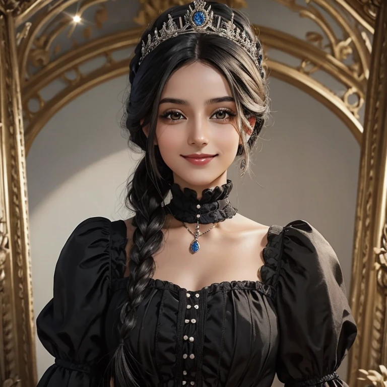 Mujer joven, cabello s, cabello corto,pecosa, ojos color avellana, delicada como princesa, Victorian age, sonrisa delicada, mejillas sonrojadas