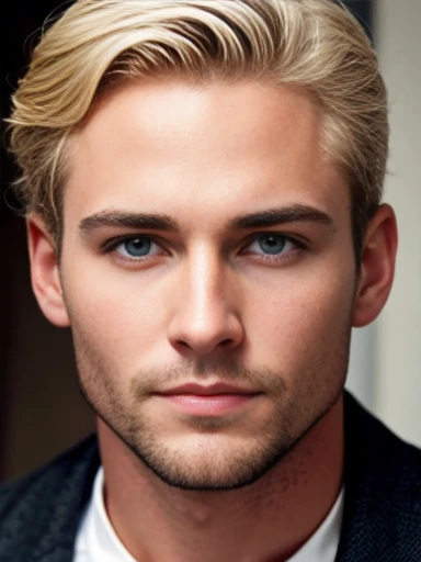 perfect Badass a man jew Abrams, blonde focus on face