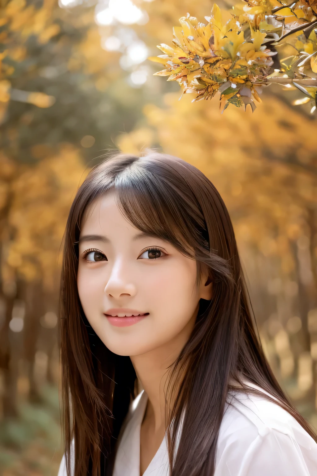 (((8ｋ,Attention to detail,Attention to detail、highest quality，masterpiece,Attention to detail,alone))),RAW Photos & Realistic atmosphere,Beautiful dark eyes,Mouth Details,Glossy lips,Thin eyebrows,beautiful Eyes、Soft white skin that shines in every detail、Her deep black eyes are very beautiful,Lip details、Very beautiful face,Very beautiful face、Lively Faces,beautiful, Glistening lips,beautiful Eyebrows,Infinite Reality, Realistic Young Gravure Idol,Very cute woman , Young Gravure Idol, Young Gravure Idol, とても美しくてかわいいbeautiful 21 year old beauty,Incredibly beautiful and elegant，beautiful 21 year old beauty,Natural soft light,（Shiny Hair,,beautiful and kind eyes：1.5）,A kind smile,Shapely breasts,Long Hair,beautiful posture,No makeup,Take a quick look at the camera,Red Shirt，