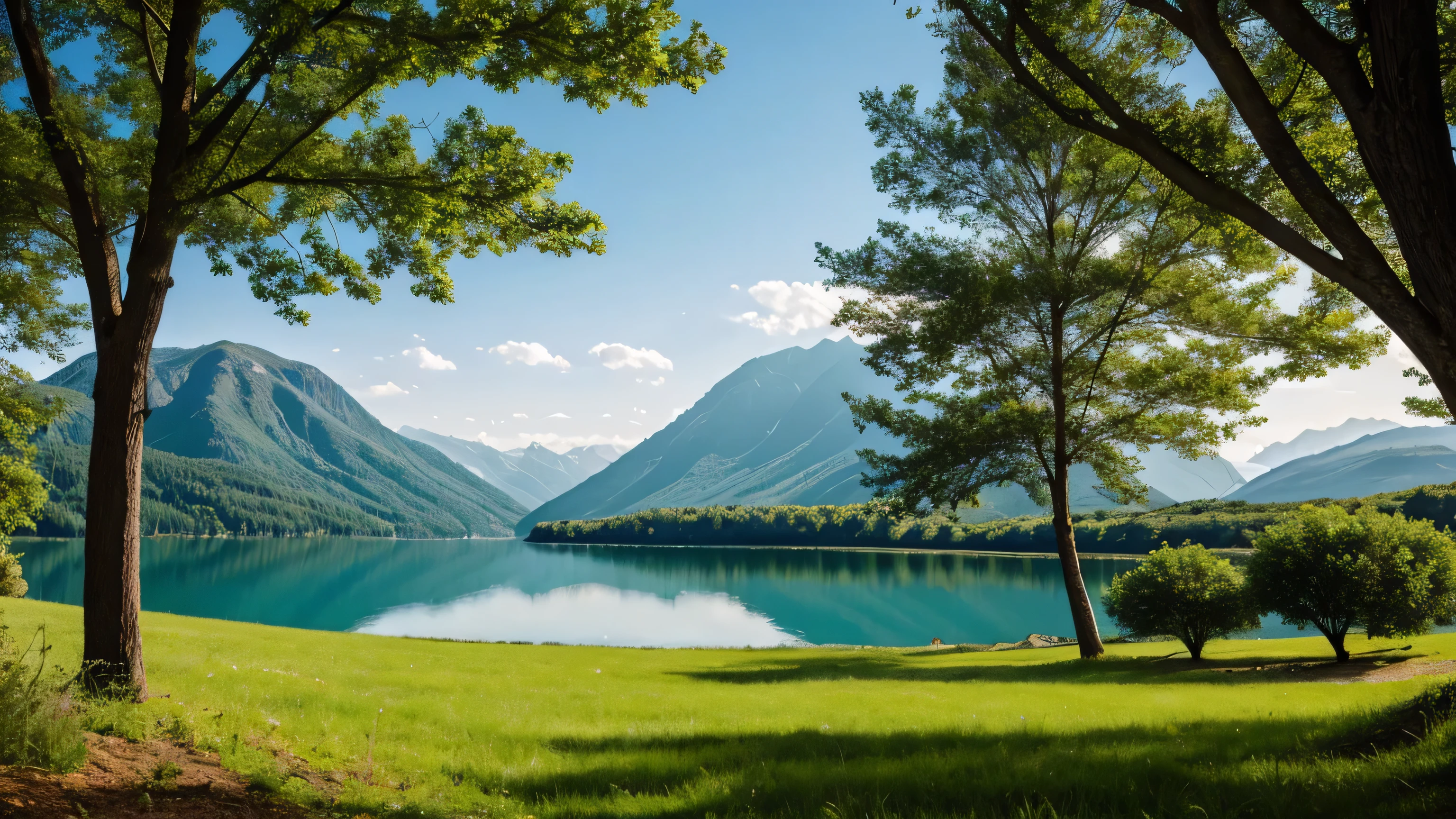 relaxing nature landscape
