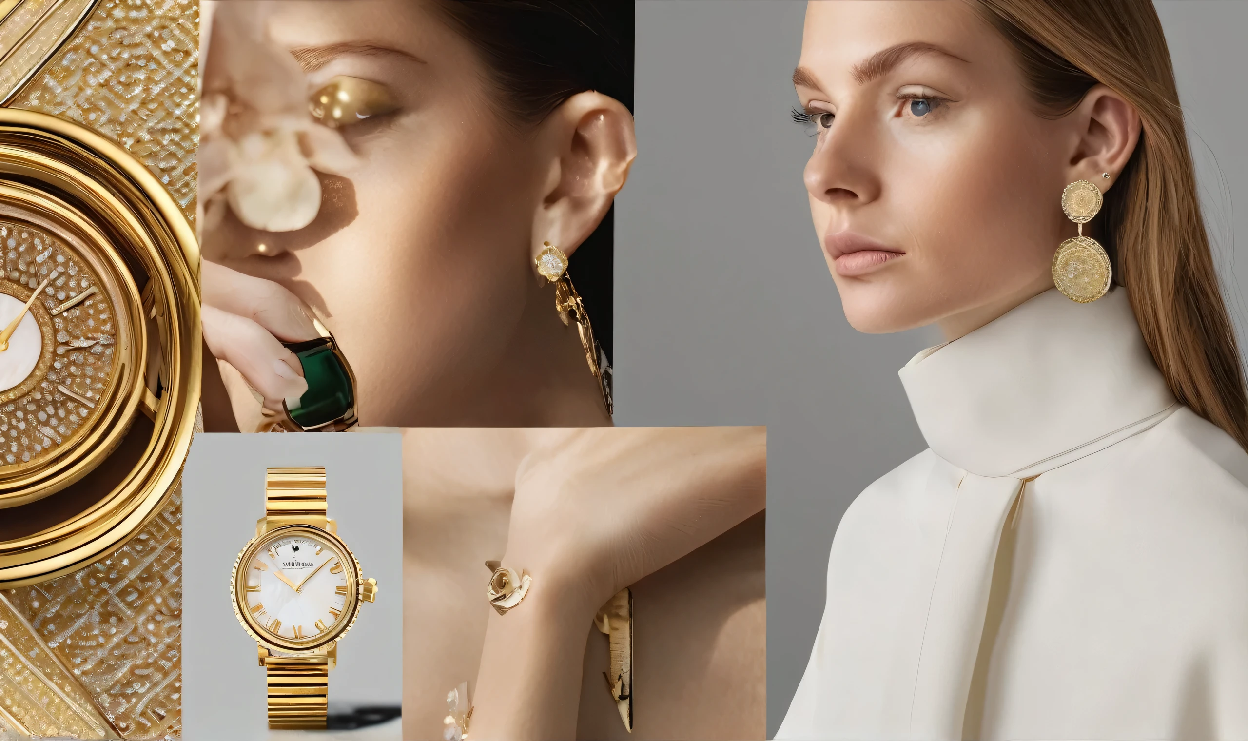 LÉAPHNX&Co, intricate 3.211181981 accurate details, 3.411181881 EMPRESSX TIMEPIECE, einsteinium, elegant, unique, gold, diamond and jasper watch and minimalistic elegant jasper earrings