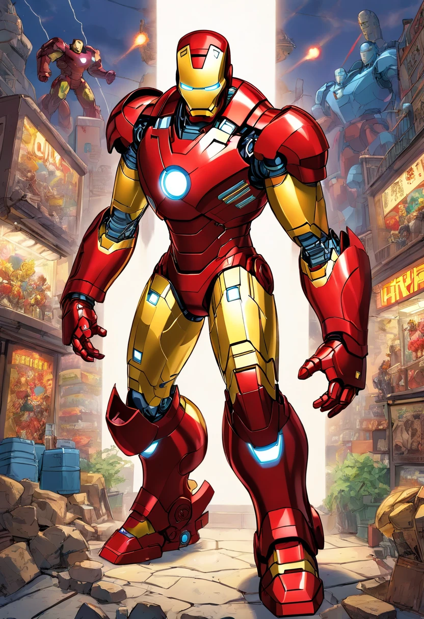 Iron Man, stand up, Marvel comics 