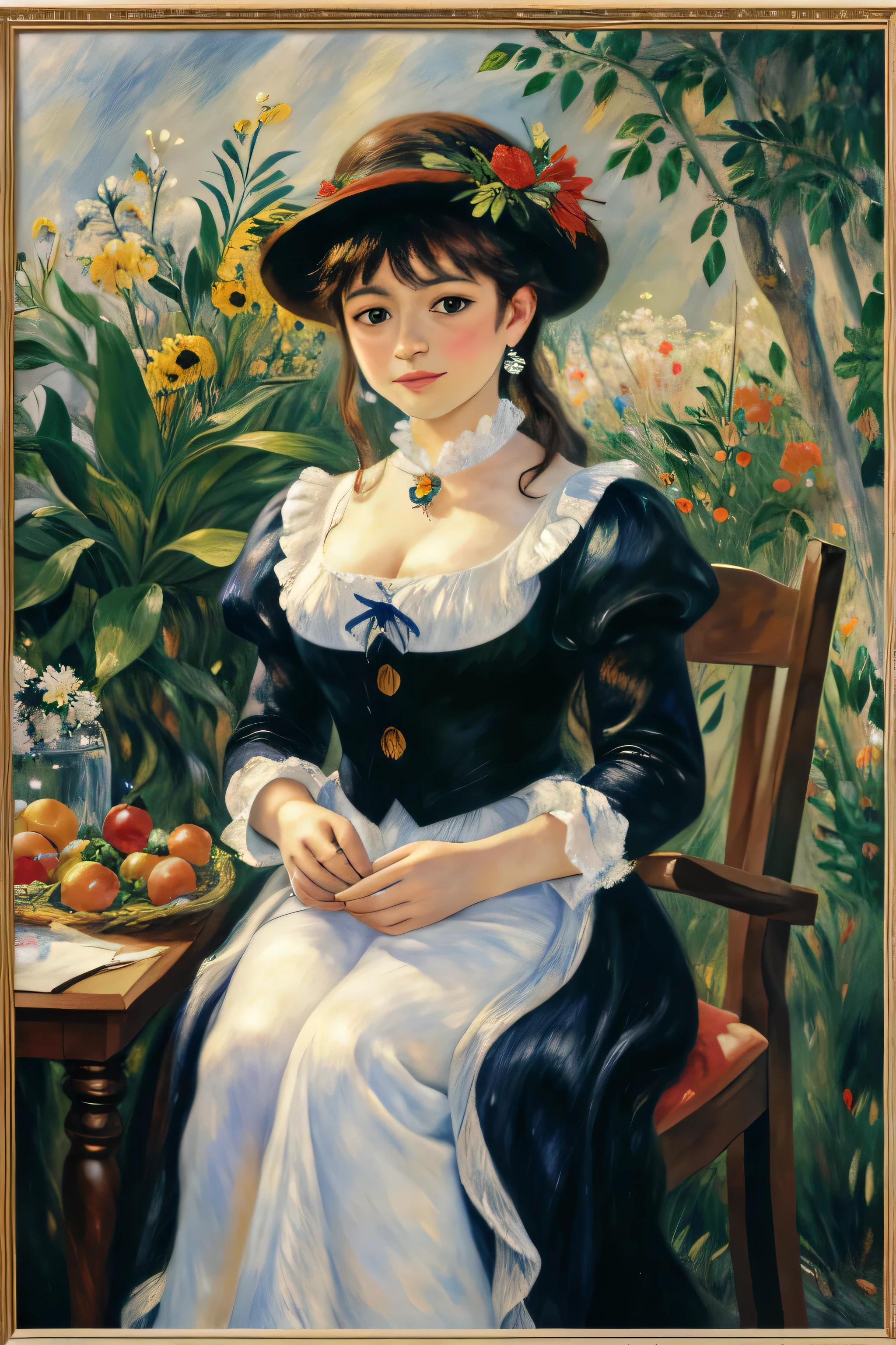 O quadro com as Espigas, renoir
