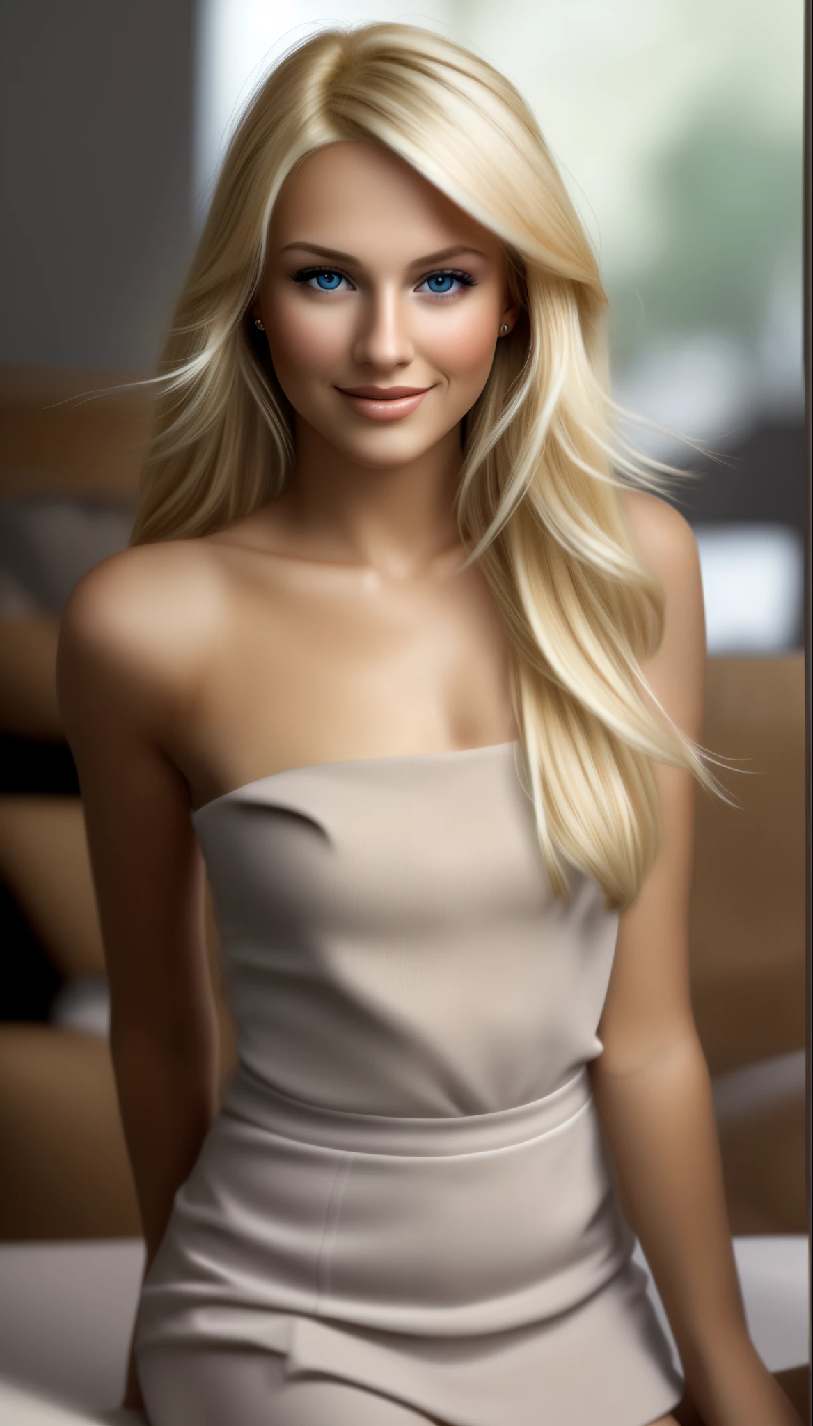 Pretty Blonde Woman