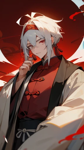 Ancient Chinese、Men in ancient Chinese costumes、ancient chinese hairstyle men、Ancient Chinese man with a cloth wrapped around his head、The Man with Squinted Eyes、