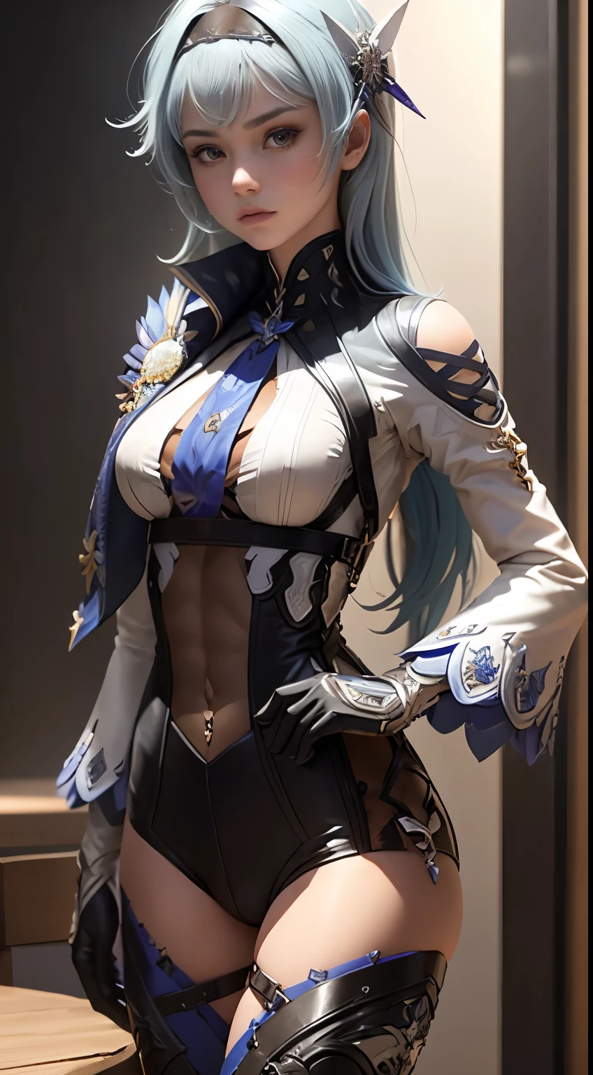 +1 girl, young, , beautiful, colorful hair, (((bosysuit))), (((transparent clothes))), (chiseled abs : 1.1), (perfect body : 1.1), (long straight hair : 1.2), (extremely detailed CG 8k wallpaper), (an extremely delicate and beautiful), (masterpiece), (best quality:1.0), (ultra highres:1.0), realistic shadows, [high res], detailed skin, ultra-detailed