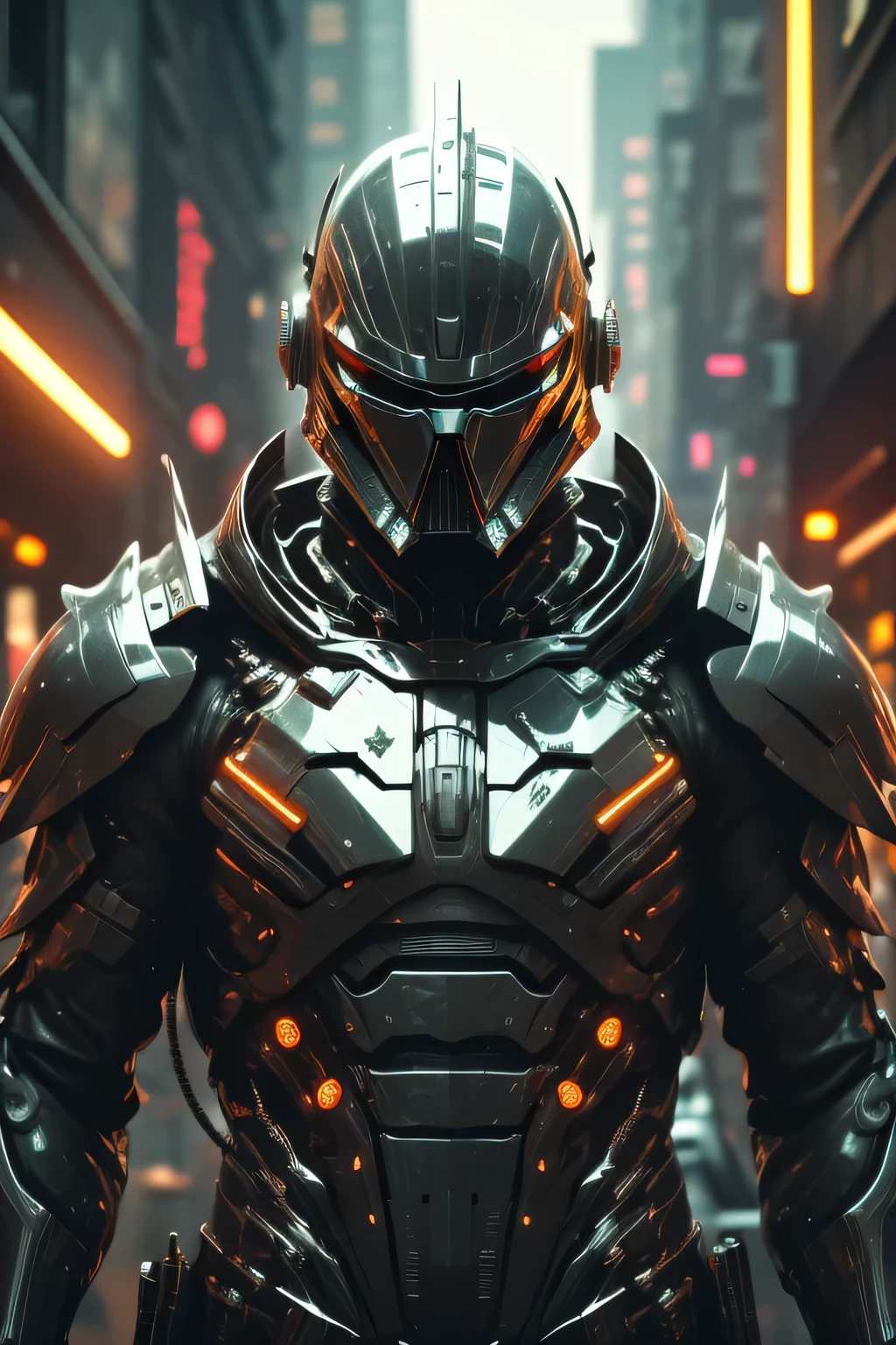 SH4G0D style cyberpunk sprite, Darth Dragon, broad shoulders black cloak (lights and switches on cheats) ((Black Chrome))