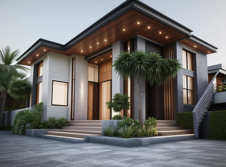 (masterpiece, best quality:1.2), 1villa, a rendering of a modern house with a lot of windows, architectural visualization, residential, architectural rendering, high quality rendering, wide angle exterior 2022, overall architectural design, rich house, 8k vray render, concept house, very realistic render, exterior design, precise architectural rendering, highly detailed architecture, gang house, quality rendering, ”ultra realistic