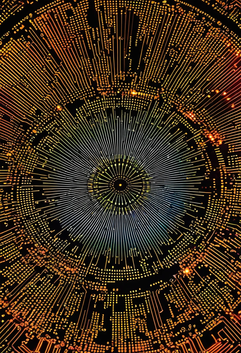 graphical framework, digital, radial mother board background