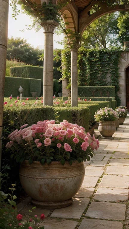 Jardin de rosas