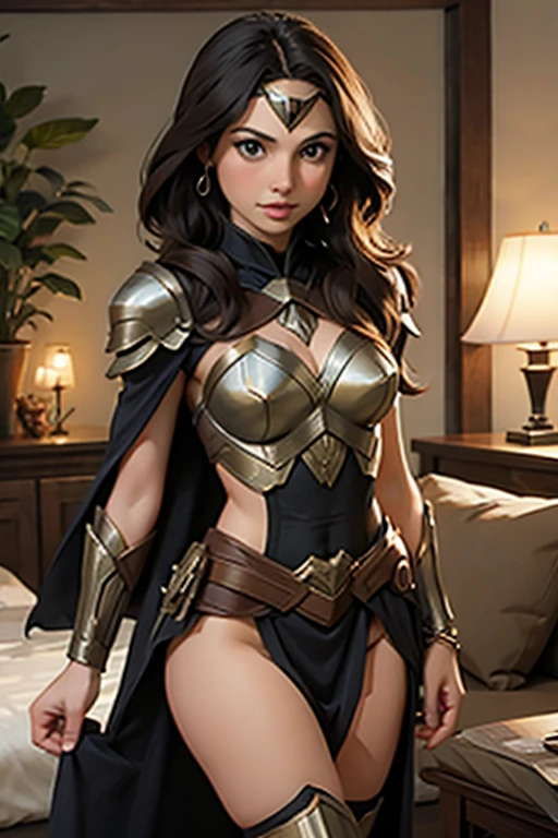 Gal Gadot como Mulher Maravilha angulo holandes