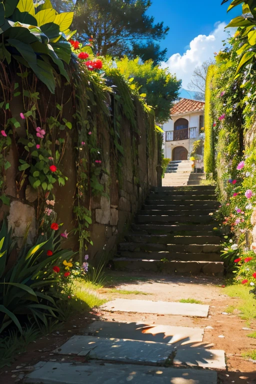 arte de anjo, todo mundo pula, sorri, alegria, Paradise, Amor, Jardim de flores, felicidade, Luz, deixar