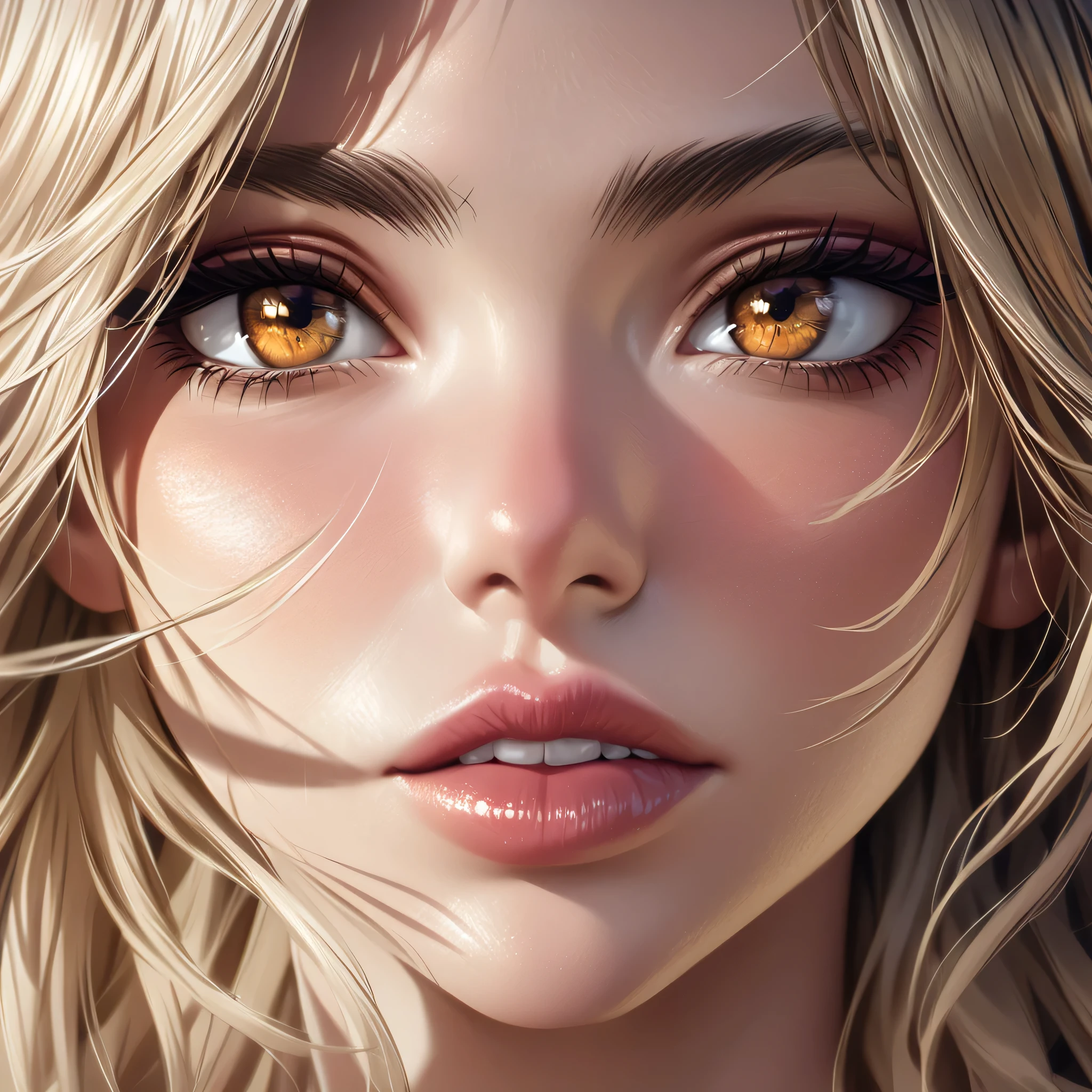 a beautiful detailed portrait of a woman, detailed facial features, (best quality,4k,8k,highres,masterpiece:1.2),ultra-detailed,(realistic,photorealistic,photo-realistic:1.37),hyperrealistic,sharp focus,loomis method,highly detailed eyes,extremely detailed skin texture,flawless skin,beautiful detailed lips,defined jawline,chiseled cheekbones,flowing hair,elegant expression,dramatic lighting,cinematic,moody,deep shadows,warm color palette