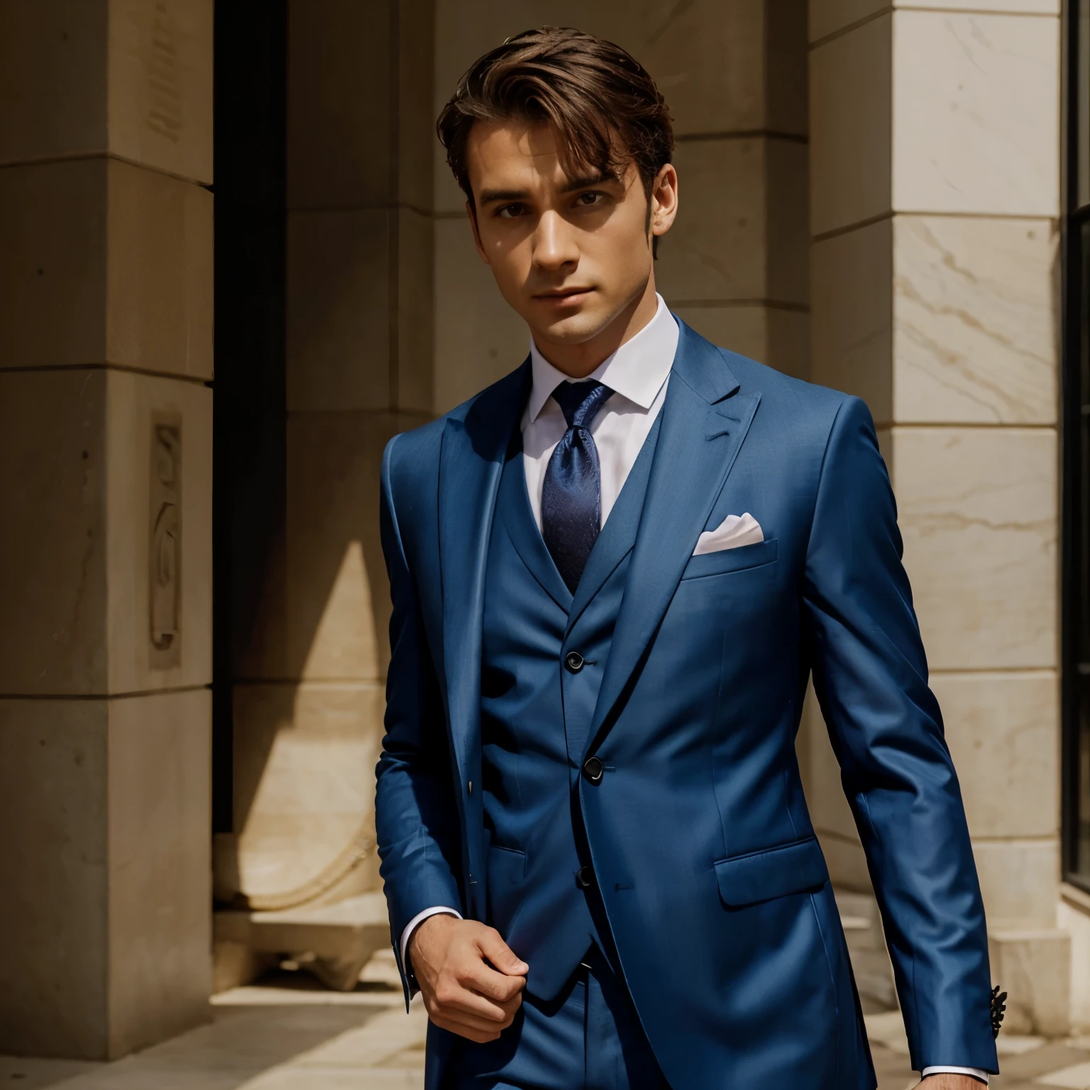 (Traje elegante) chameleon suit that adapts to any situation