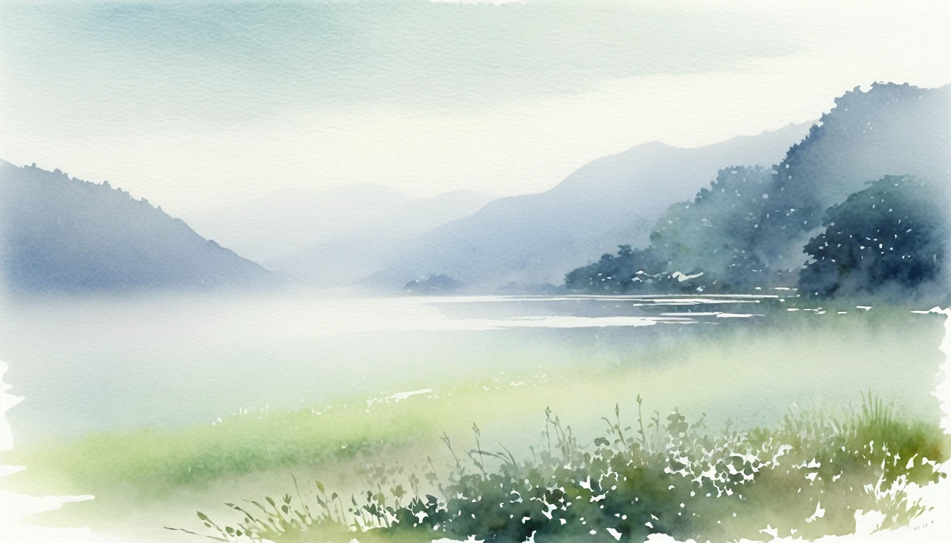 ennui, watercolor, landscape, soft, Vaguely, fog, Silence, Calmness, pale色彩, pale, pastel, Dreamy, Nostalgic, nostalgia, Vacant, kind, Moist, Ambiguous, Hazy, delicate, melancholic, ephemeral, emptiness, Blurred, quiet, Indifferent, 心象landscape, Enchanting, peacefulness