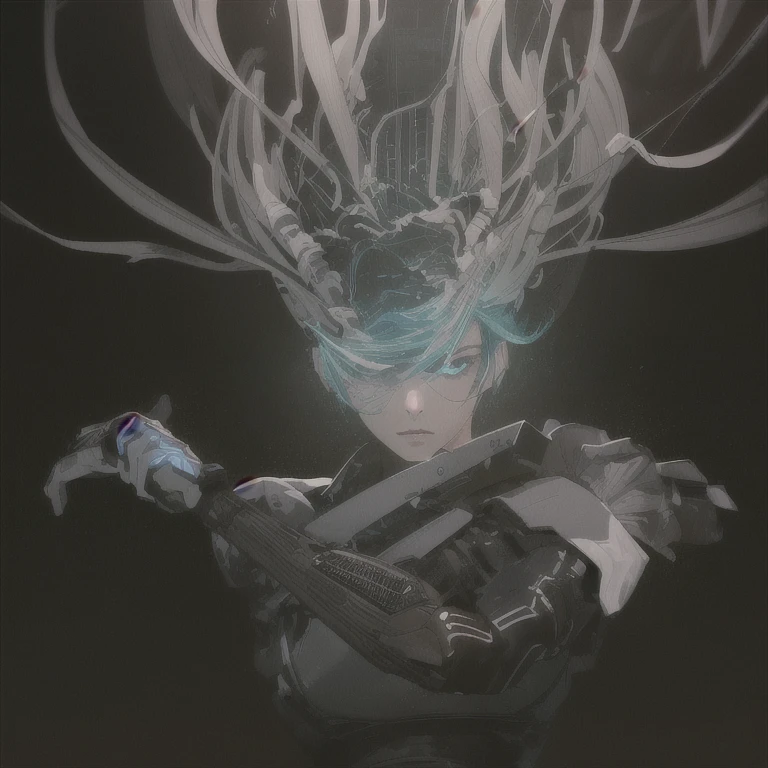 ((La mejor calidad)), ((obra maestra)), (muy detallado:1.3), ..............3D, Beautiful (cyberpunk:1.3) Mujer hacker, peinado corto,pelo corto, Volver al visor, cabello grueso, Terminal de ordenador operativo, Pantalla montada en la cabeza, computer server, Pantalla LCD, fiber optic cable, Logotipo de la empresa, HDR (High Dymanic Range), Trazado de rayos, NVIDIA RTX, Super resolution, Irreal 5, Subsoil Scatter, Textura PBR, Post-procesamiento, Anisotropic filtering, profundidad de campo, maximum sharpness and sharpness, Texturas multicapa, Albedo y Highlight Maps, Sombreado de superficies, Accurate simulation of light-material interactions, proporciones perfectas, Renderizado de octanaje, duotone lighting, ISO bajo, balance de blancos, Regla de los tercios, amplia apertura, 8K RAW, efficient sub-pixels, sub-pixel convolution, glow particles, dynamic  pose
