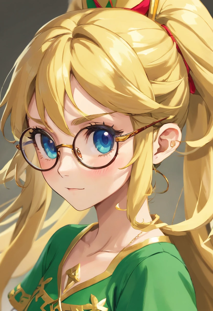 Fried noodles　woman　Glasses