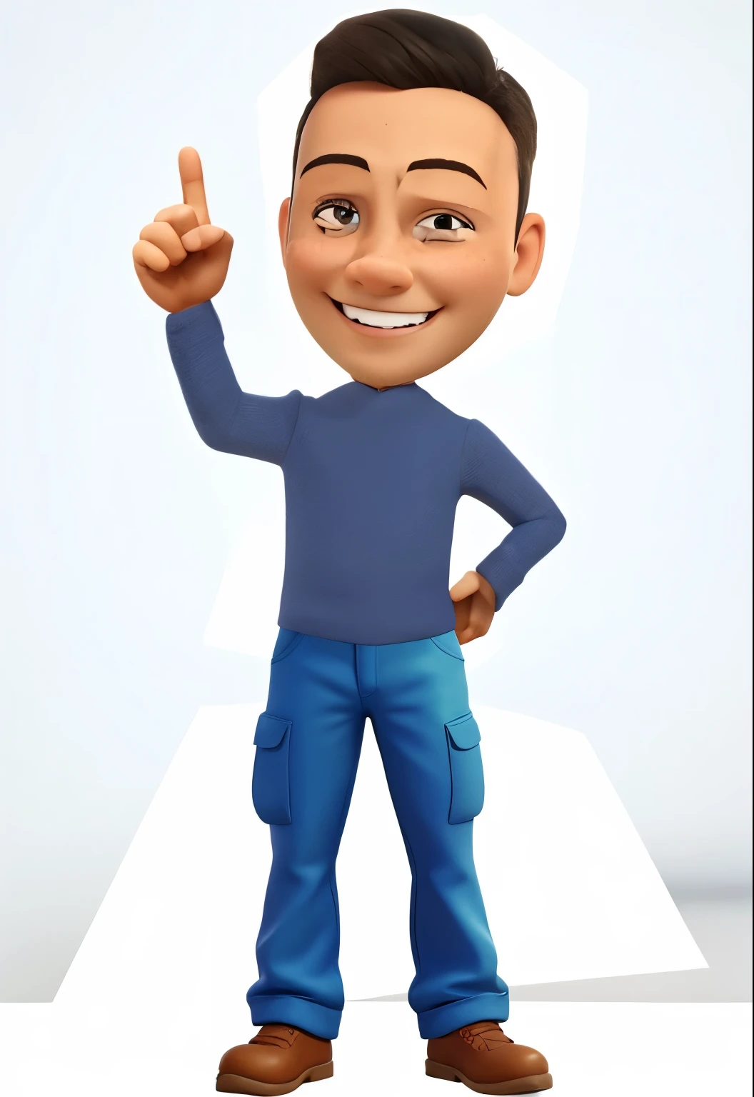 GAROTO POR NOME NETO, ESTILO DISNEY PIXAR