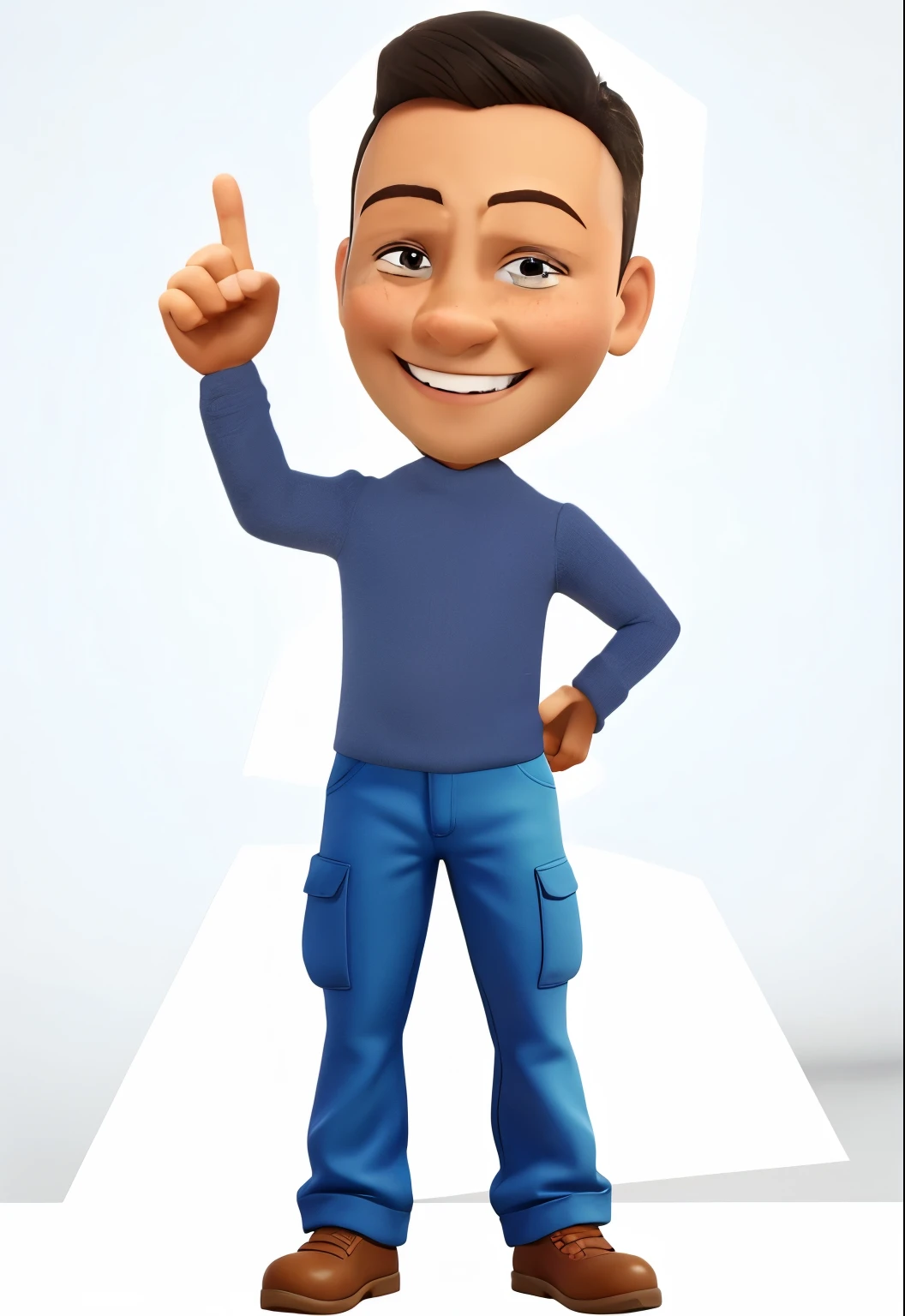 GAROTO POR NOME NETO, ESTILO DISNEY PIXAR