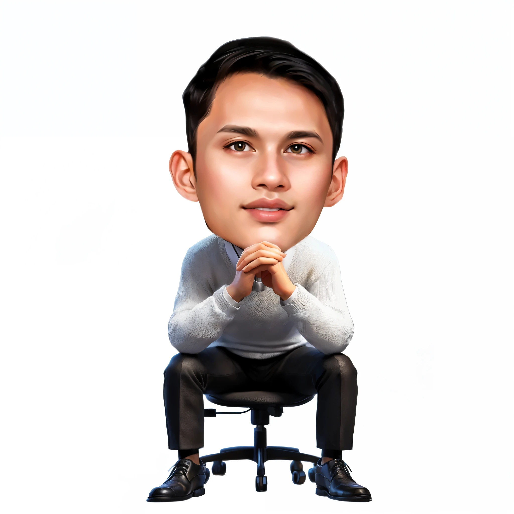 there is a man with a white shirt and a brown hair, digital illustration portrait, realism artstyle, nft portrait, in style of digital illustration, digital art portrait, high quality portrait, color portrait, digital panting, drawn with photoshop, [ digital art ]!!, digital art picture, detailed color portrait, digital artist, portrait illustration