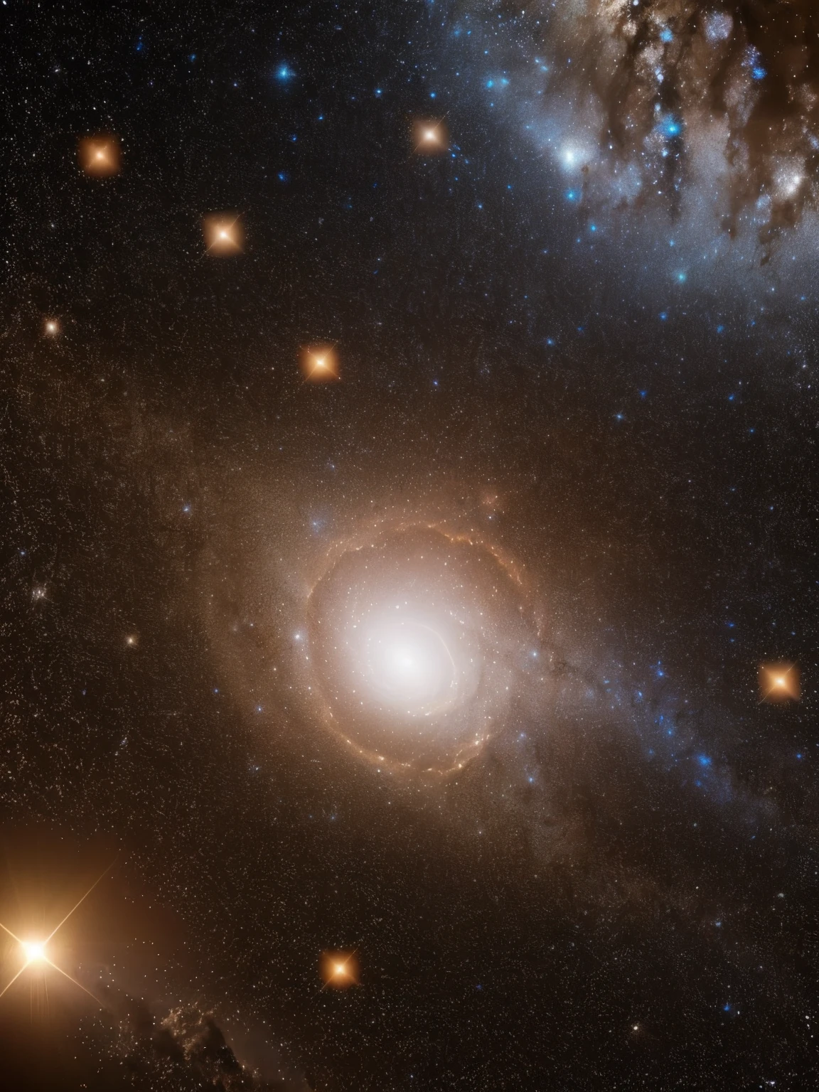 Space, stars, univers, shinning