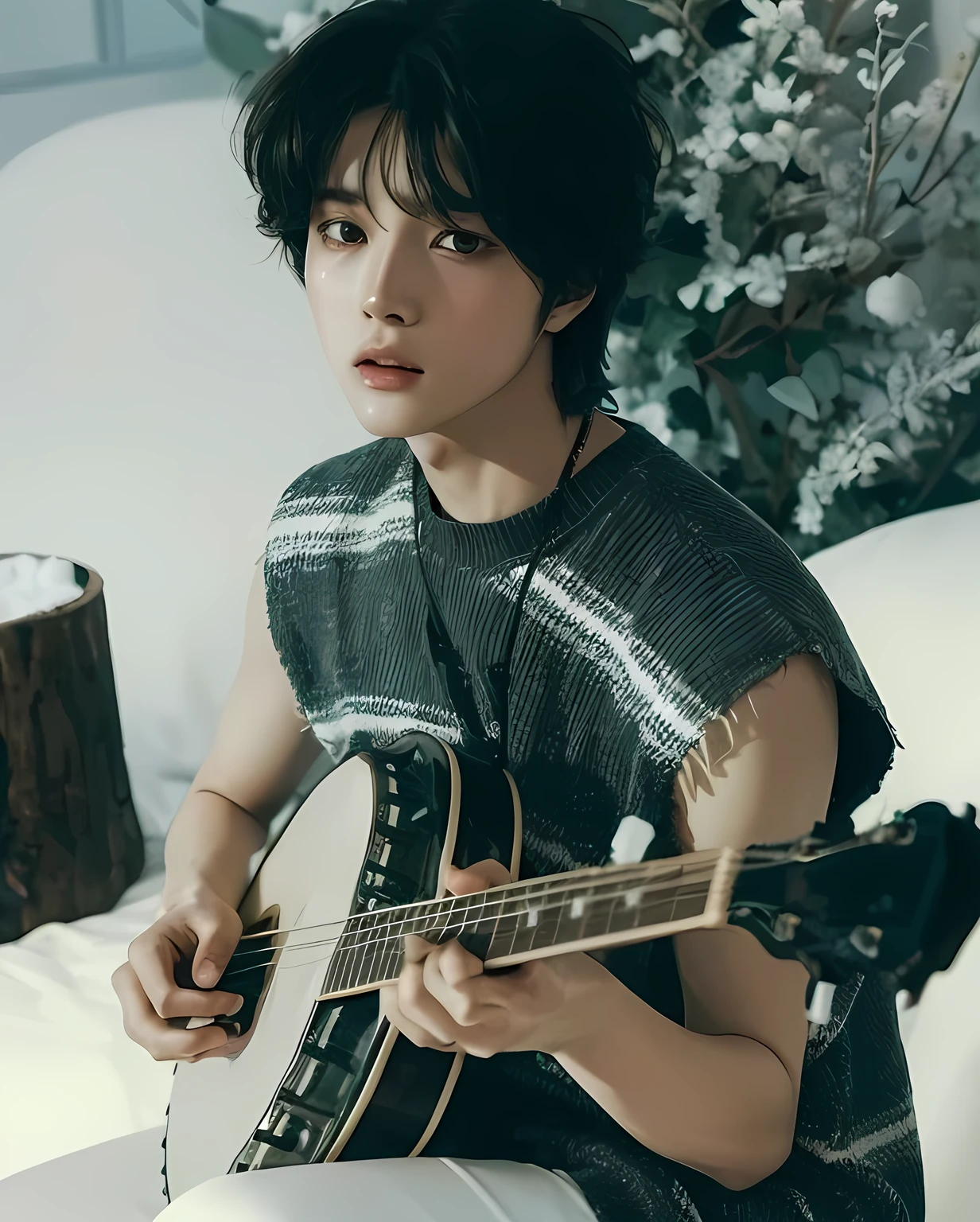Ulzzang boy, ulzzang, Korean ulzzang boy, boy, cute face, cute eyes, cute, white curly hair, choi beomgyu, beomgyu from txt, choi beomgyu, beomgyu