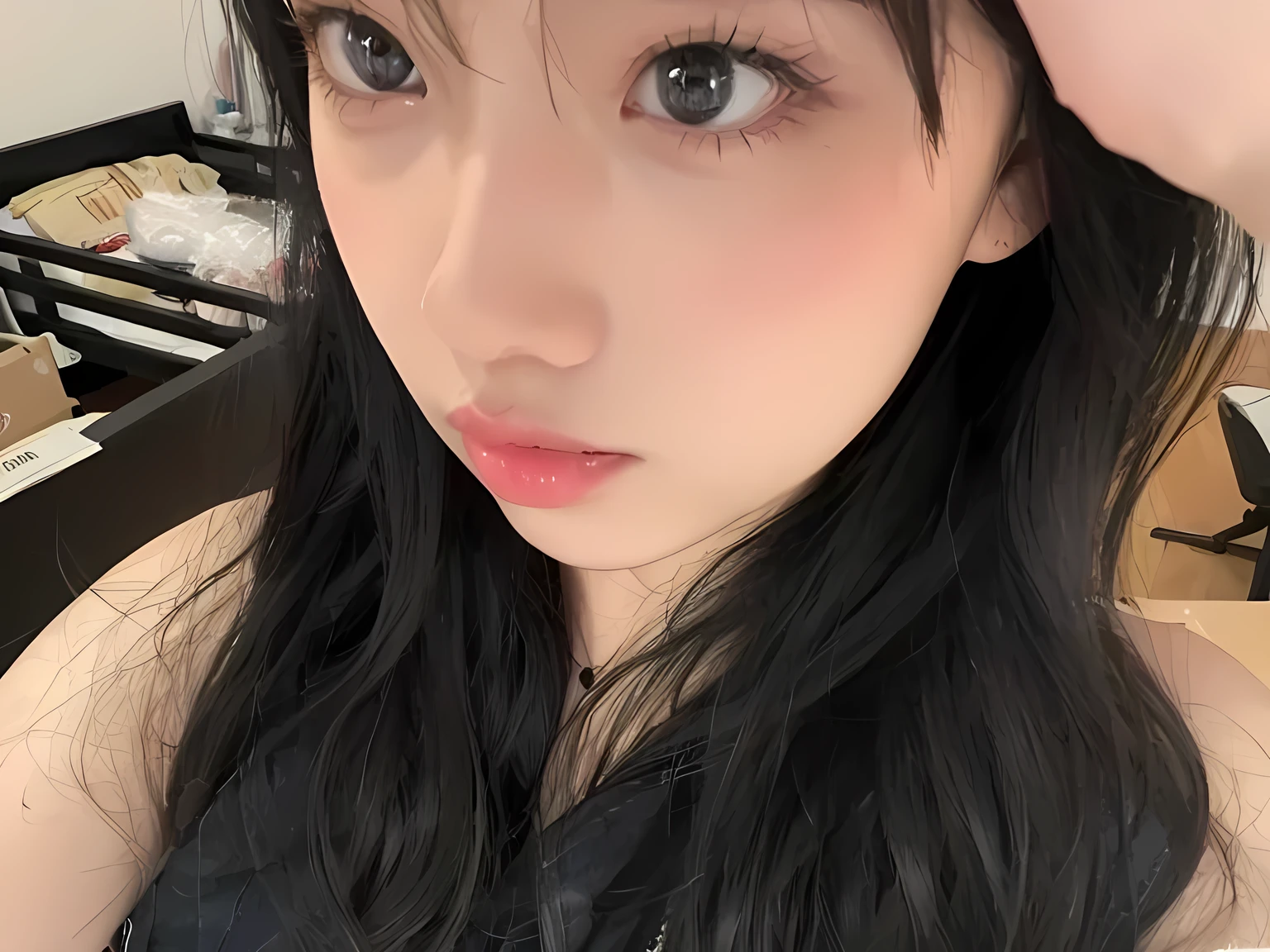 Ulzzang girl, ulzzang, Korean ulzzang girl, girl, short hair, Danielle, new jeans Danielle, Danielle from new jeans, ulzzang girl