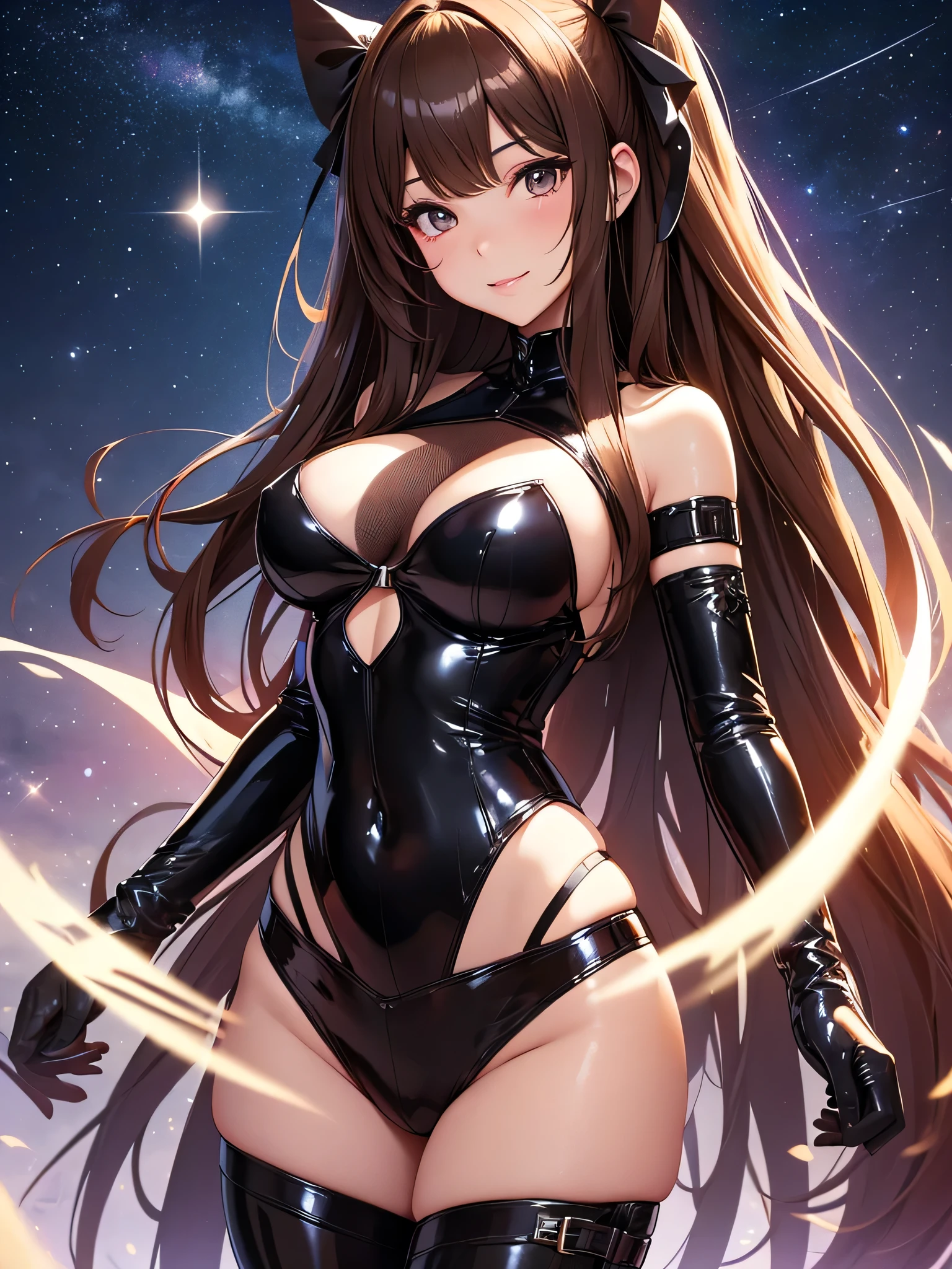 Beautiful girl
Beautiful bodystocking latex
Light 黒Brown Hair smile magic Masterpiece Night Starry Sky Magic sexy, extremely beautiful 22歳 Big Breasts Beautiful Eyeagical gentle lighting 涙 cowboy shot